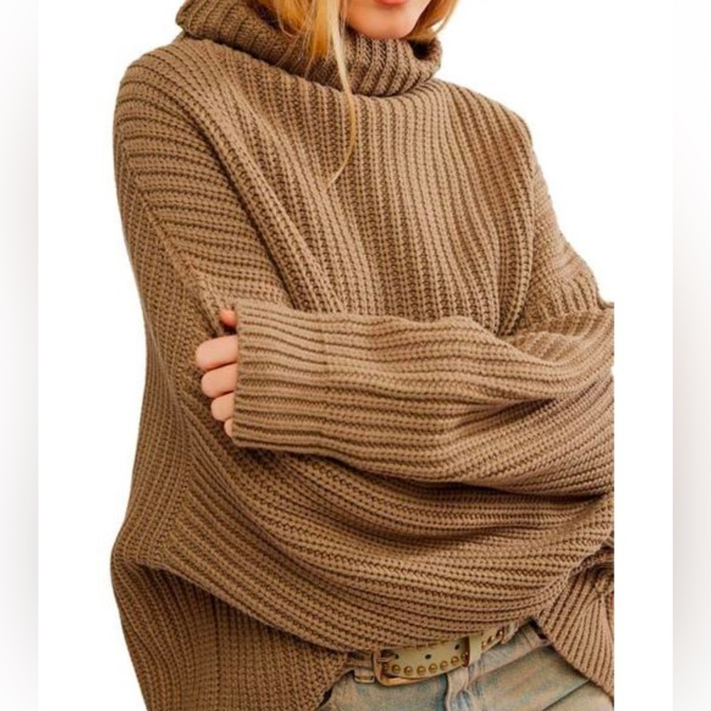 Free people swim too deep turtleneck sweater